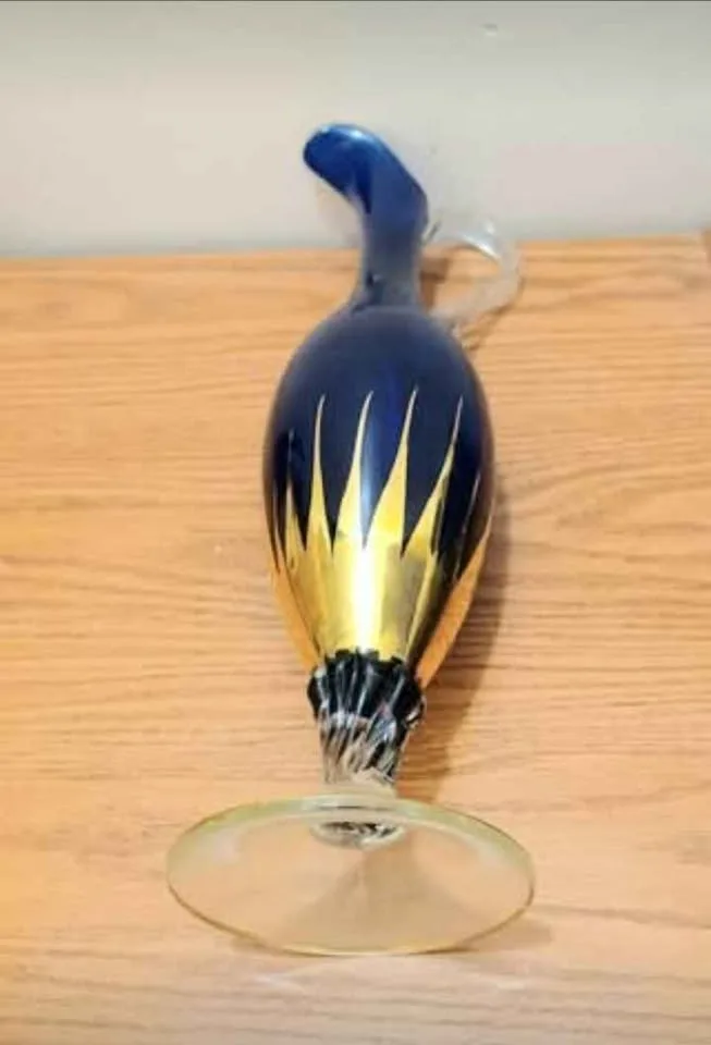 MCM Italian Murano Sommerso Tall Vase image indicator(4)