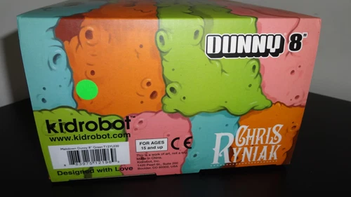 Kidrobot 8" Meltdown Dunny GREEN Vinyl Art Toy Chris Ryniak - photo 4