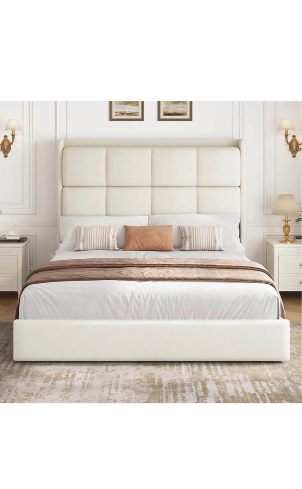 California King Bed Frame & Headboard (In Box) - photo 2
