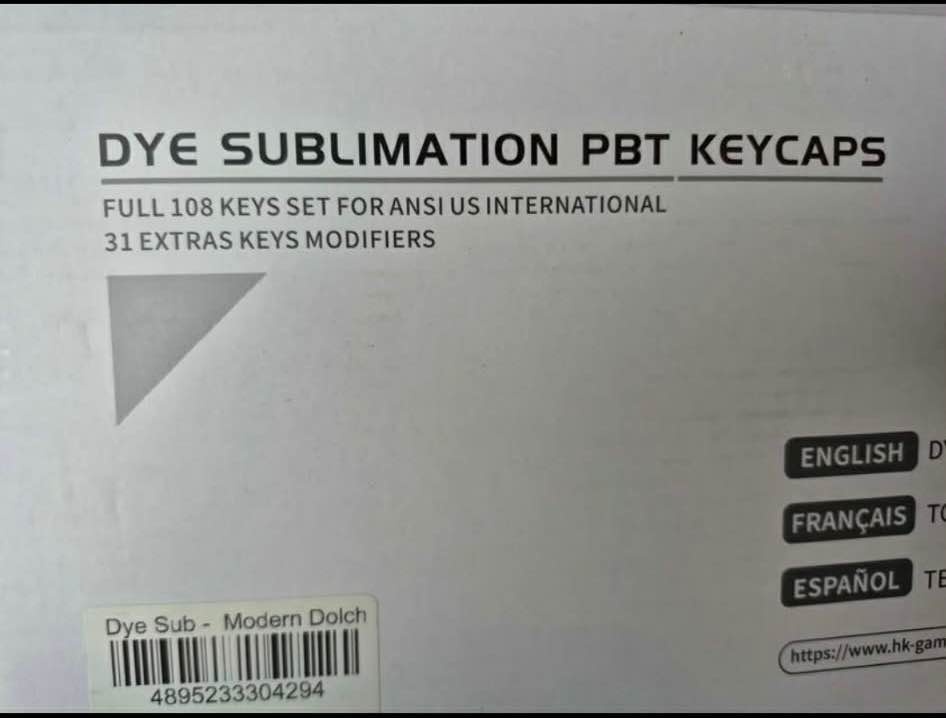 Dye Sublimation Keycaps - photo 3