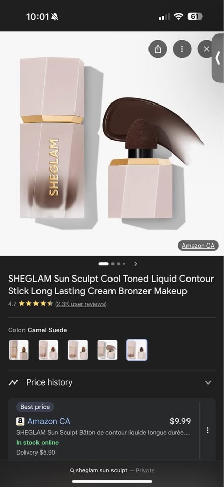 Sheglam Sun Sculpt Liquid Contour - photo 3