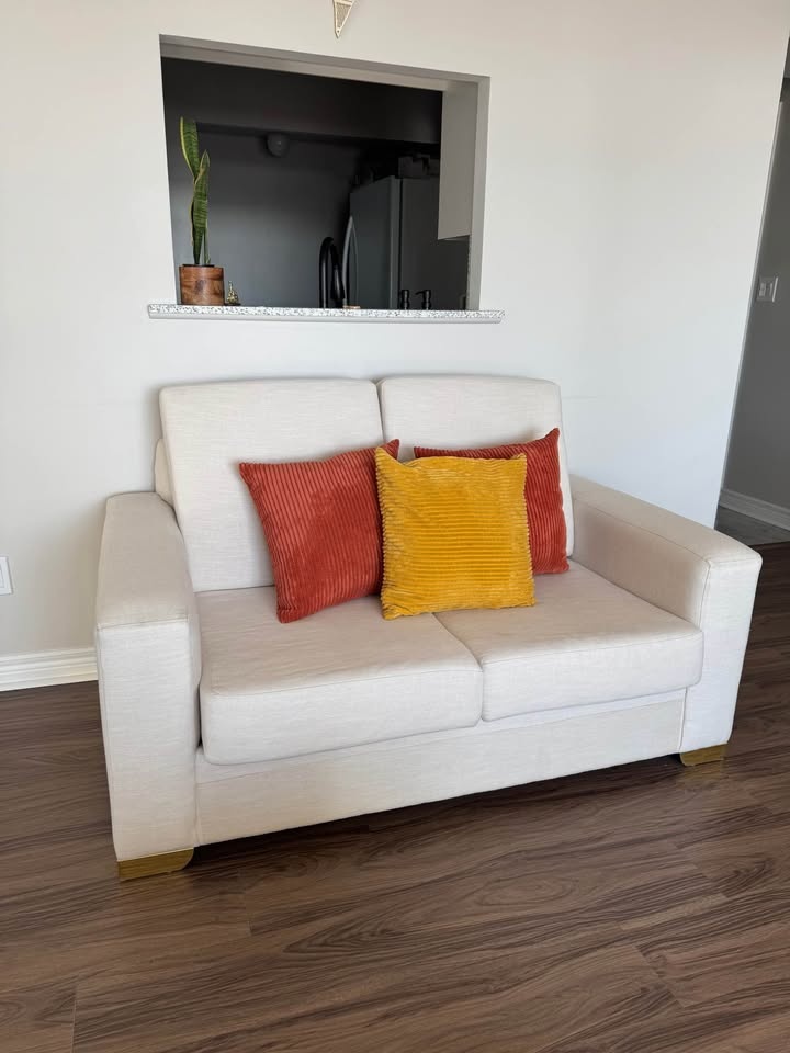 Off-White 3-Seater Sofa and 2-seater sofa set - photo 2
