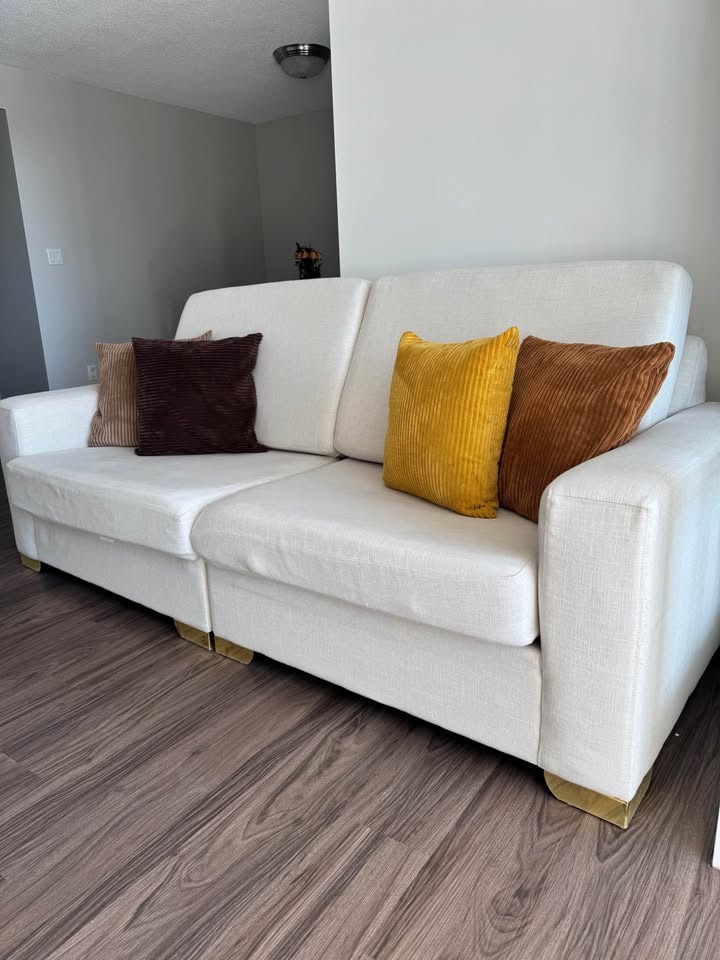 Off-White 3-Seater Sofa and 2-seater sofa set - photo 4