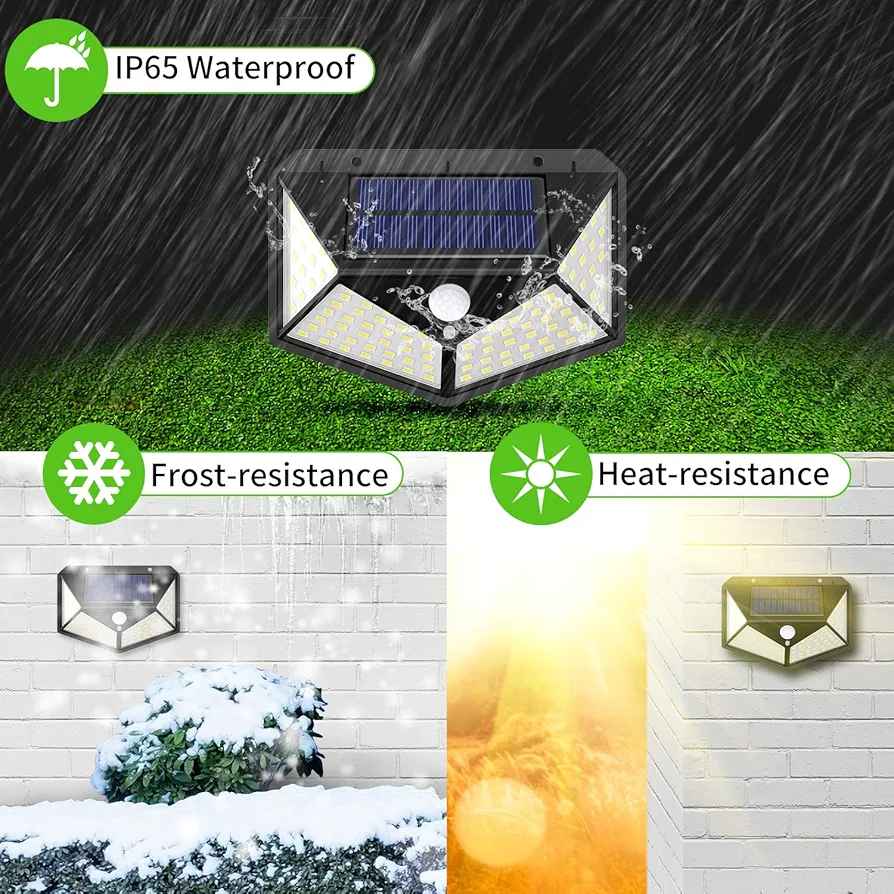 Wall Solar Lights Outdoor 100 LED - photo 5