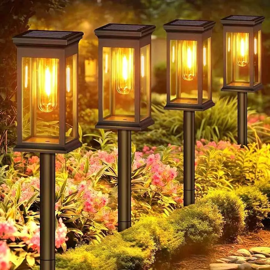 Brand New Kooper 8 Pack Solar Lights Outdoor, Bright, Waterproof thumbnail