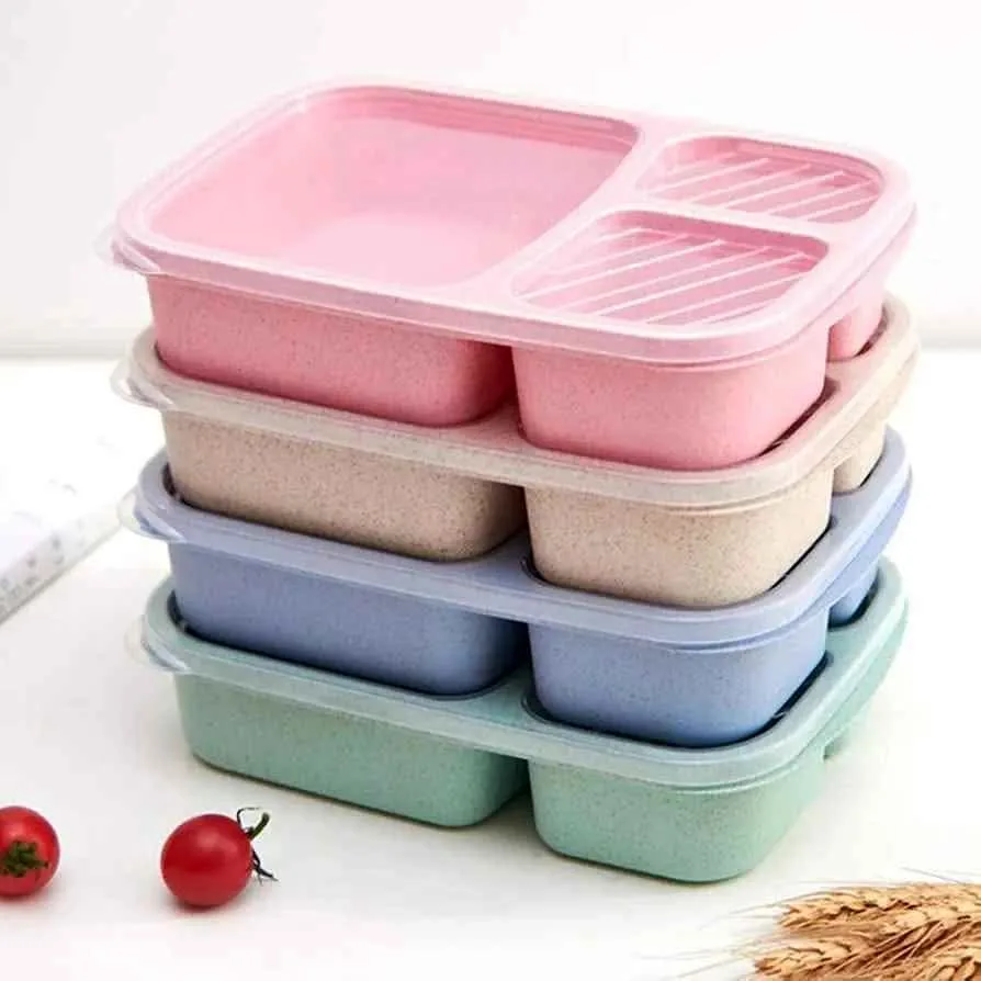 4 Pack Bento Lunch Boxes thumbnail