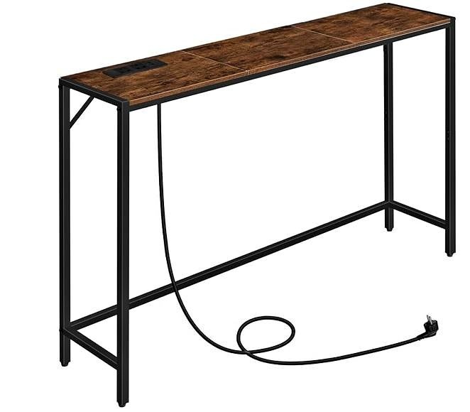 Console Table with Plug