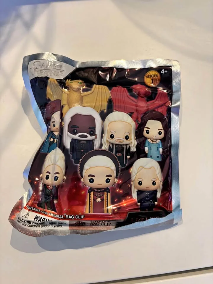 House of Dragon Character Bag Clip thumbnail