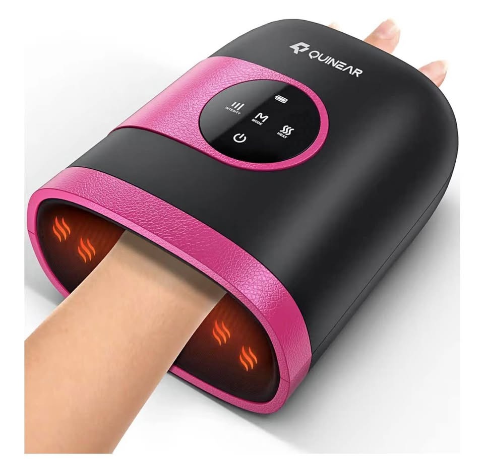 NEW QUINEAR Hand Massager w/ Heat & Compression