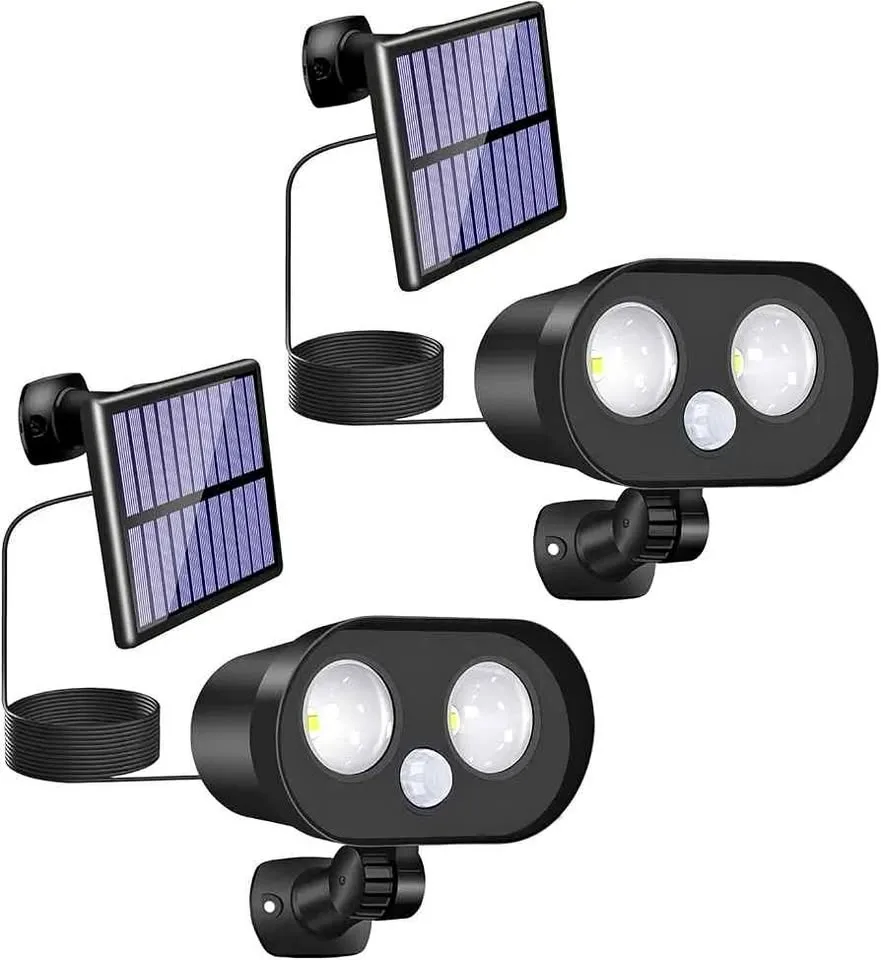 FLITI Solar Motion Sensor Light Outdoor, 2 Pack thumbnail