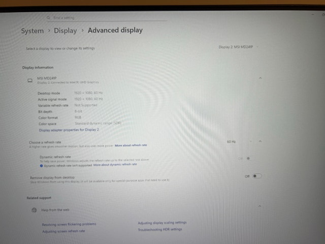 MSI MD241P 24" Monitor - photo 4