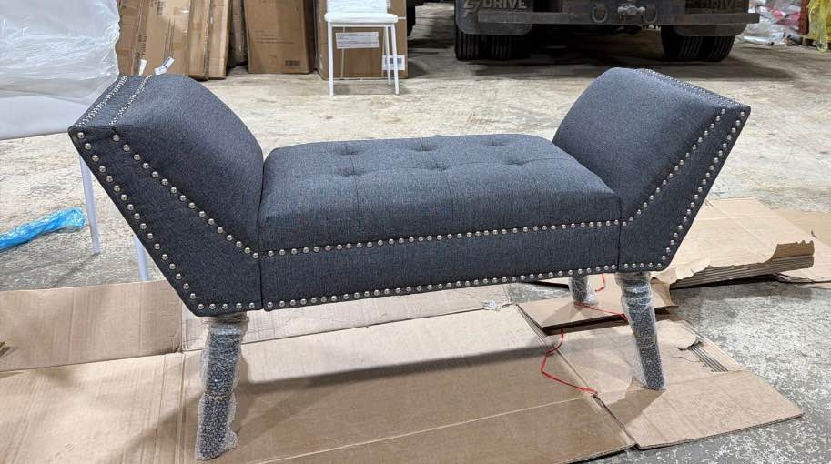 Modern Brand New Upholstered Bench!! - photo 5