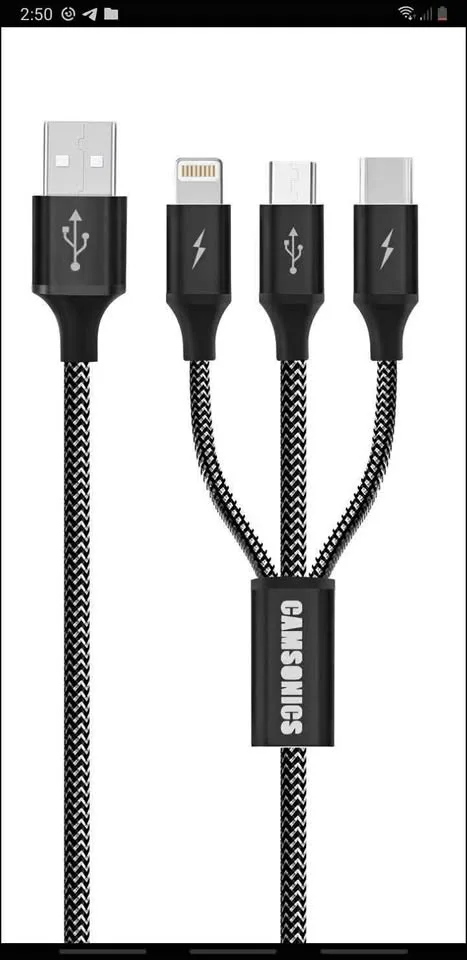 USB Cable 3 in one thumbnail