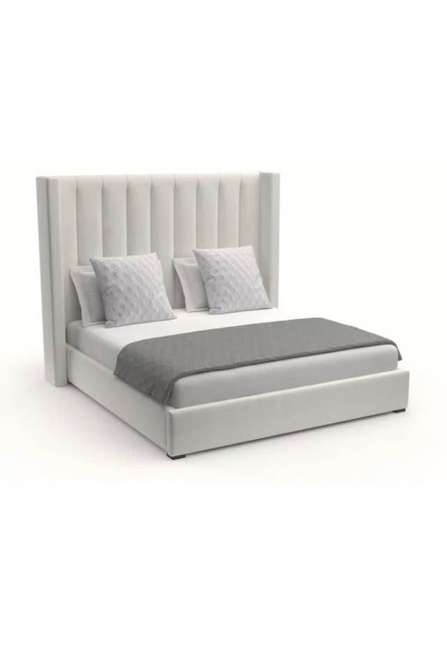 BRAND NEW Esparto California King Bed Frame (Off-White) - photo 2