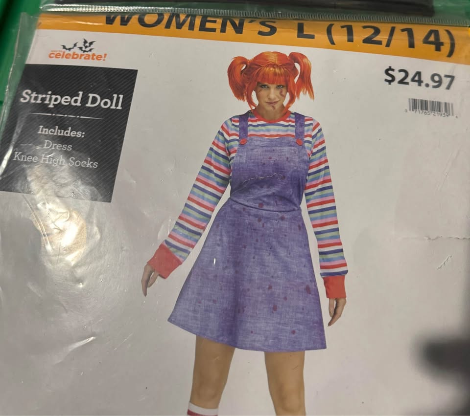 Striped Doll Costume - photo 2