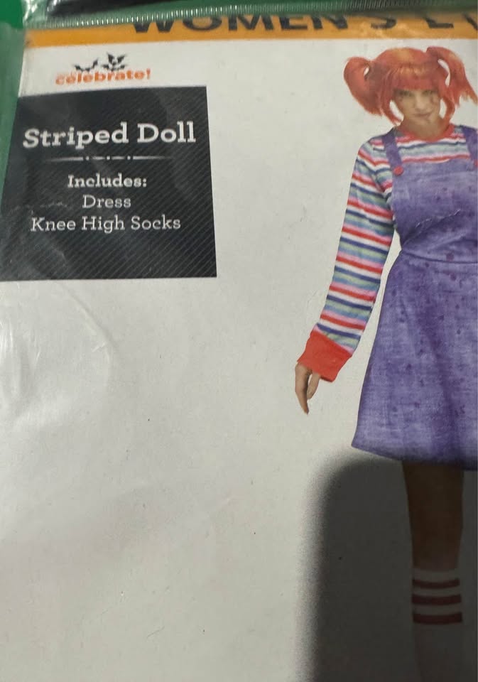 Striped Doll Costume - photo 3