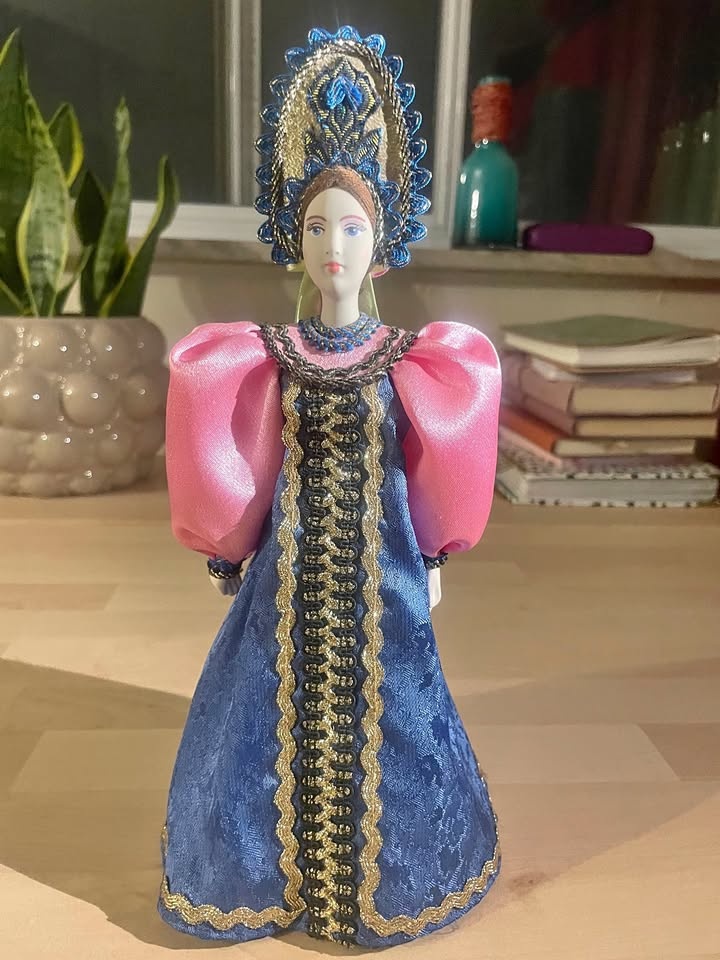Porcelain handpainted doll