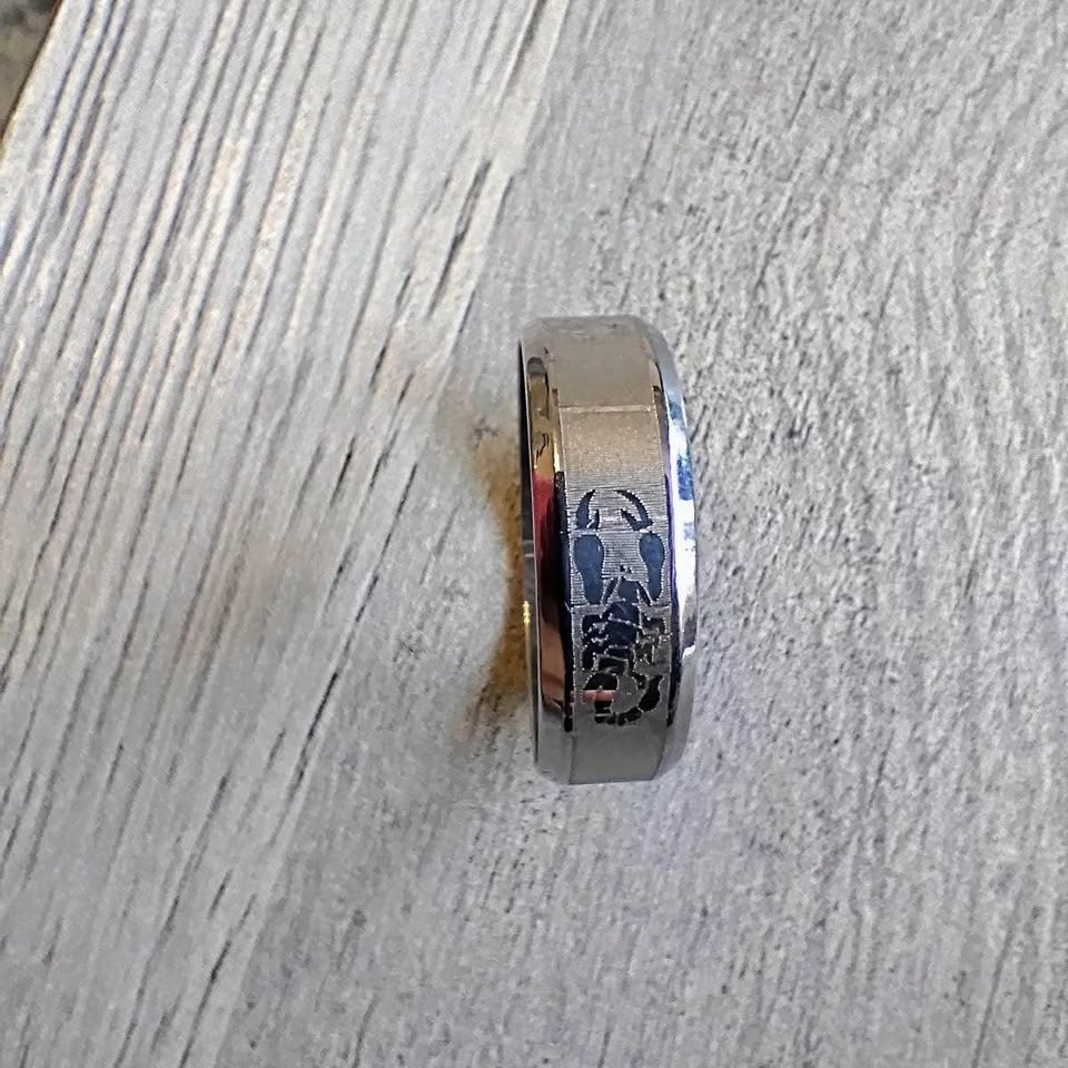 Stainless Steel Men's Ring - photo 3