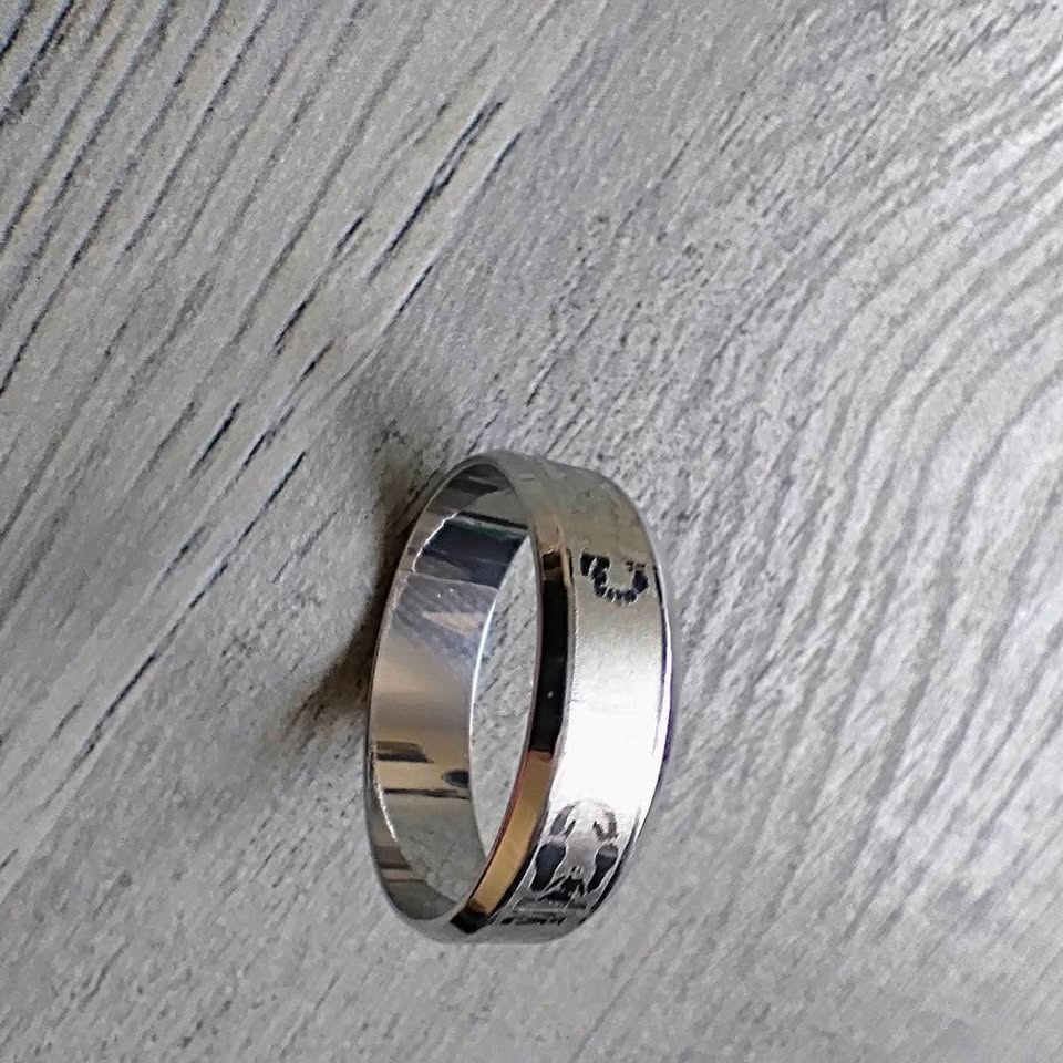 Stainless Steel Men's Ring - photo 4