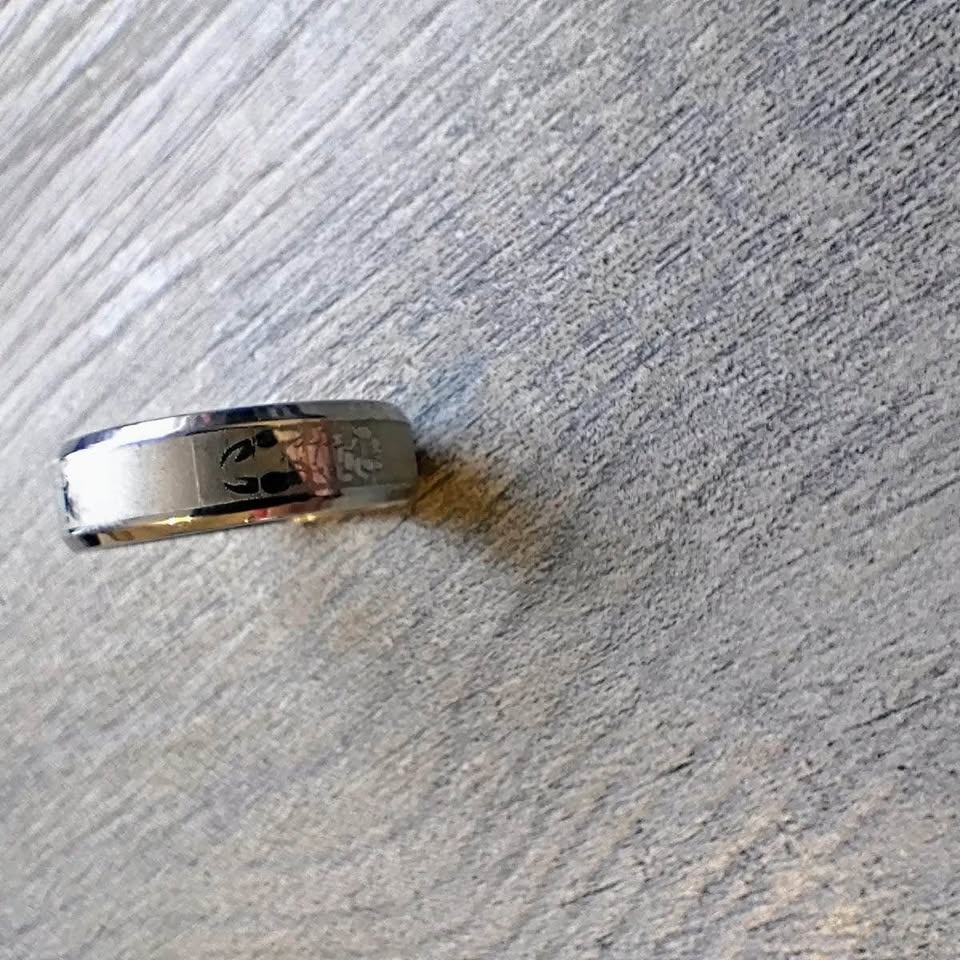 Stainless Steel Men's Ring - photo 5