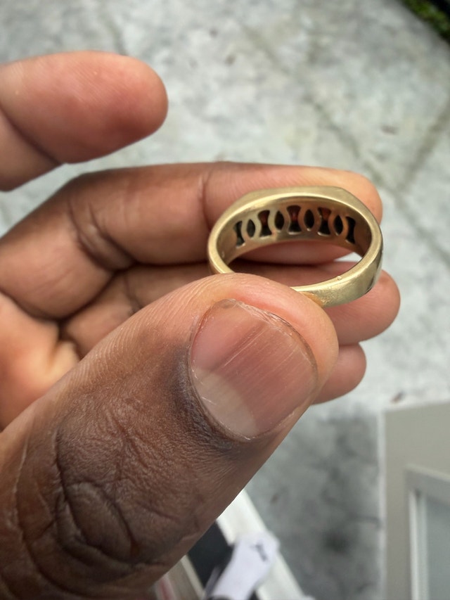 Diamond Ring - 1 Carat Yellow Gold - photo 5