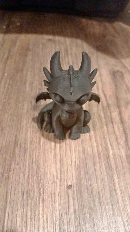 3D Printed Toothless Dragon Figure