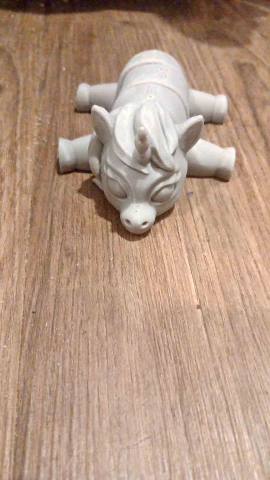 3D Unicorn Figurine