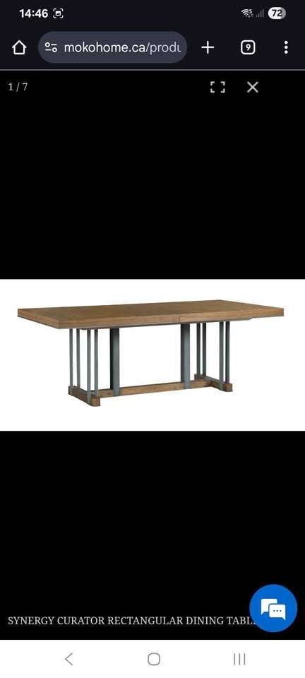 American Drew Modern Synergy Rectangular Dining Table - photo 2