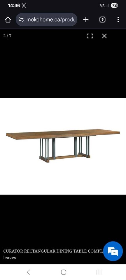 American Drew Modern Synergy Rectangular Dining Table - photo 3