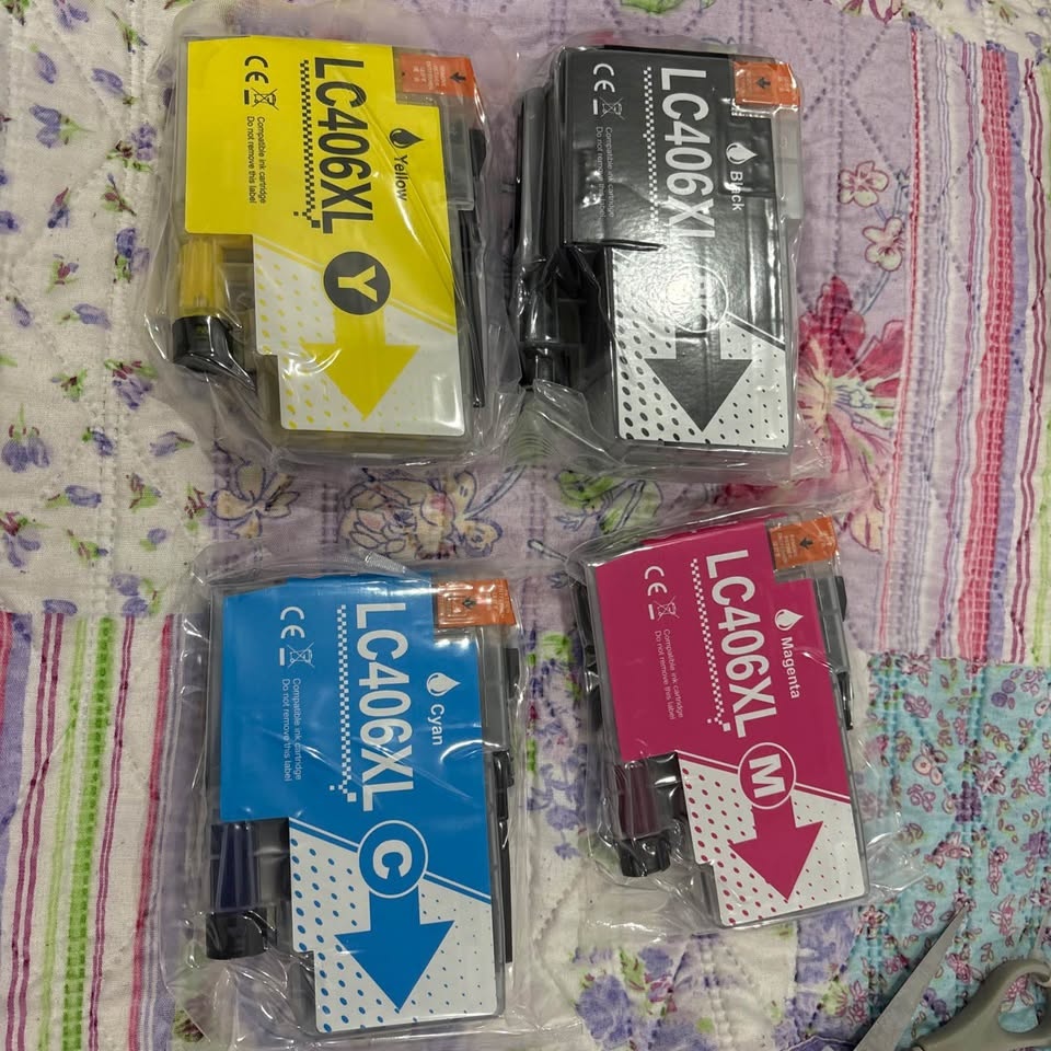 LC406XL Compatible Ink Cartridges - 4 Colors High Capacity - photo 2