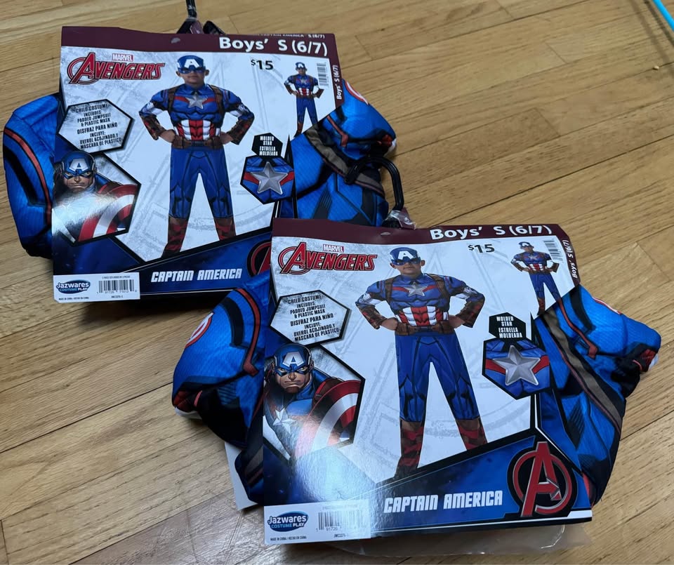 2-boys Avengers Captain America Costume - photo 2