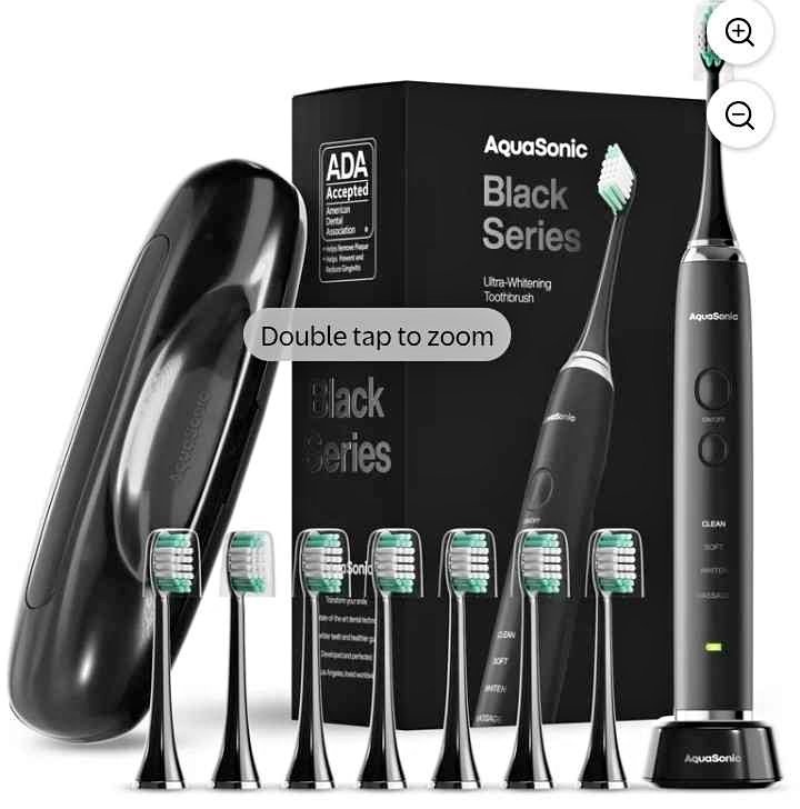 AquaSonic Black Series Ultra-Whitening Toothbrush