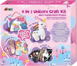 Avenir - 4 in 1 Activity Kit - Unicorn Set