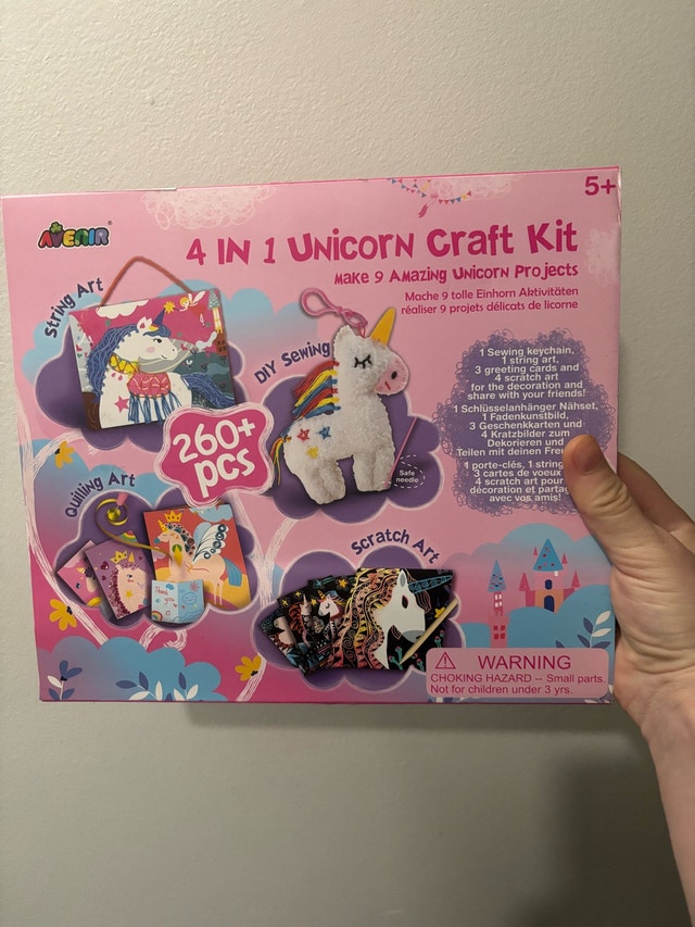 Avenir - 4 in 1 Activity Kit - Unicorn Set - photo 2