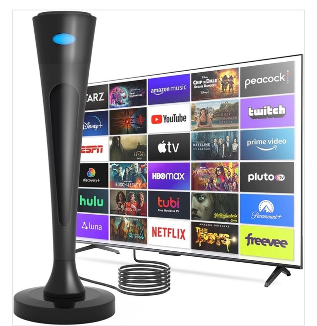 4K UHD TV Antenna - Open Box
