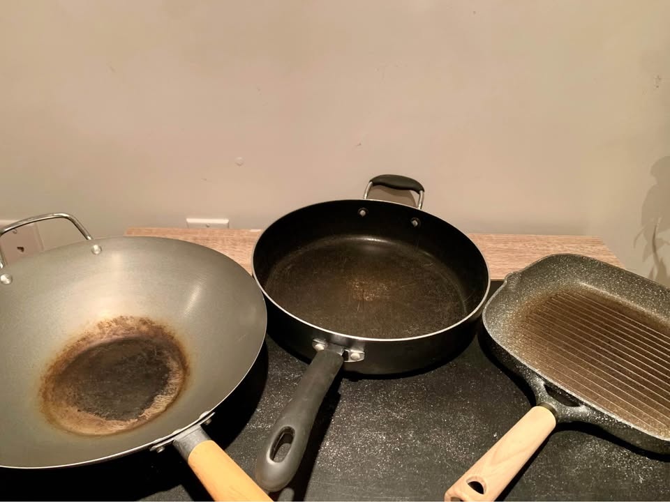 Assorted Cookware: Large-Medium Pans, Wok, Grill Pan - photo 4