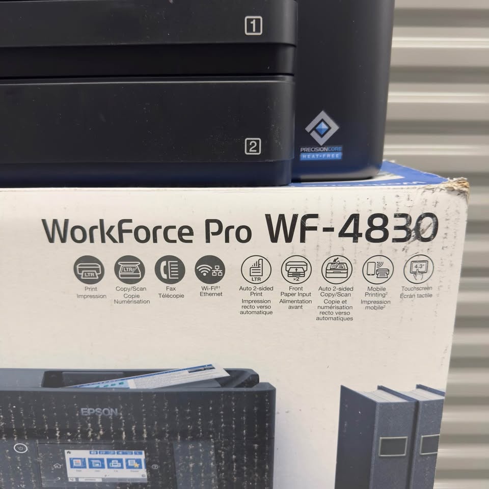 EPSON WorkForce Pro WF-4830 All-in-One Printer - photo 4