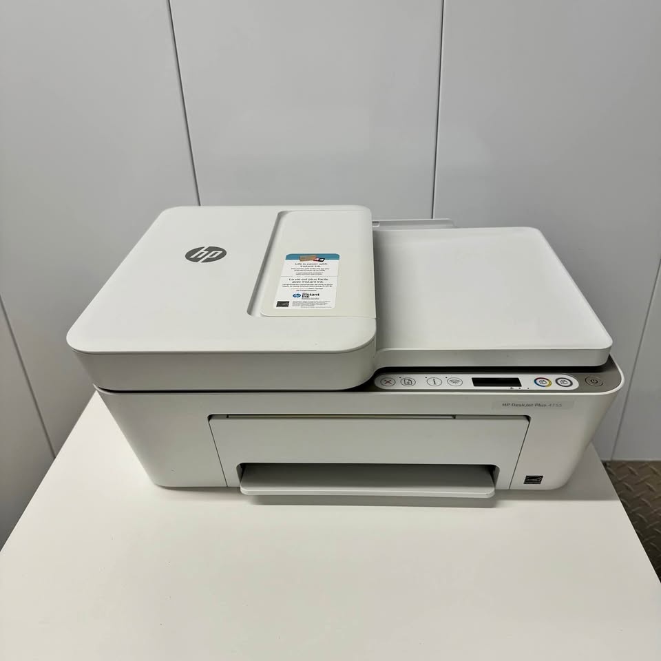 HP DeskJet Plus 4155 Wireless Color Inkjet Printer Scanner Copie