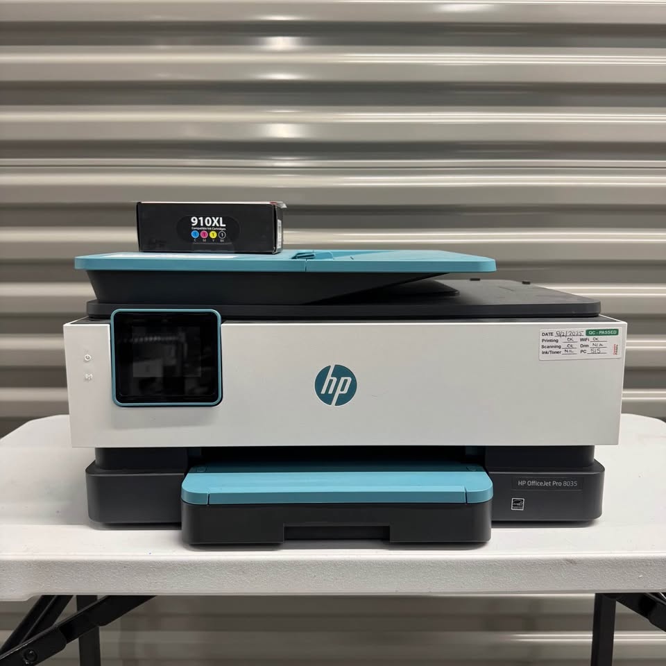 HP Officejet Pro 8035 Wireless All-in-One Printer - photo 4