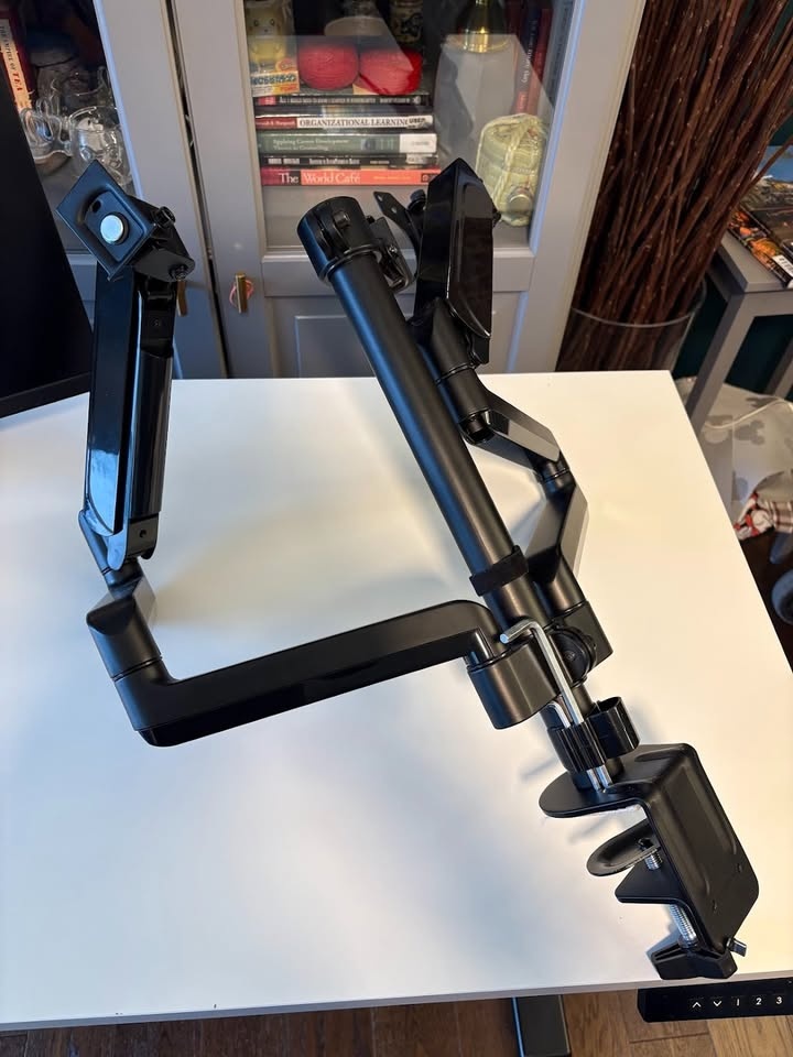 Triple Monitor Arm Desk Mount (Clamp Mount) - photo 2