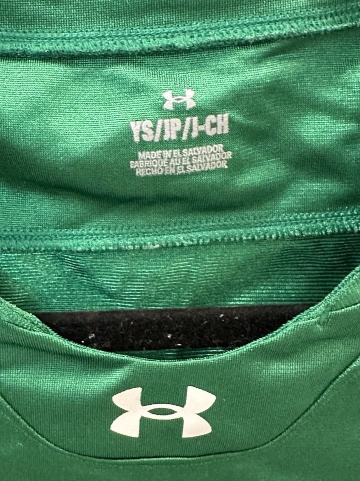 Under Armour Notre Dame Jersey Mens Small Green Fighting Irish # - photo 4