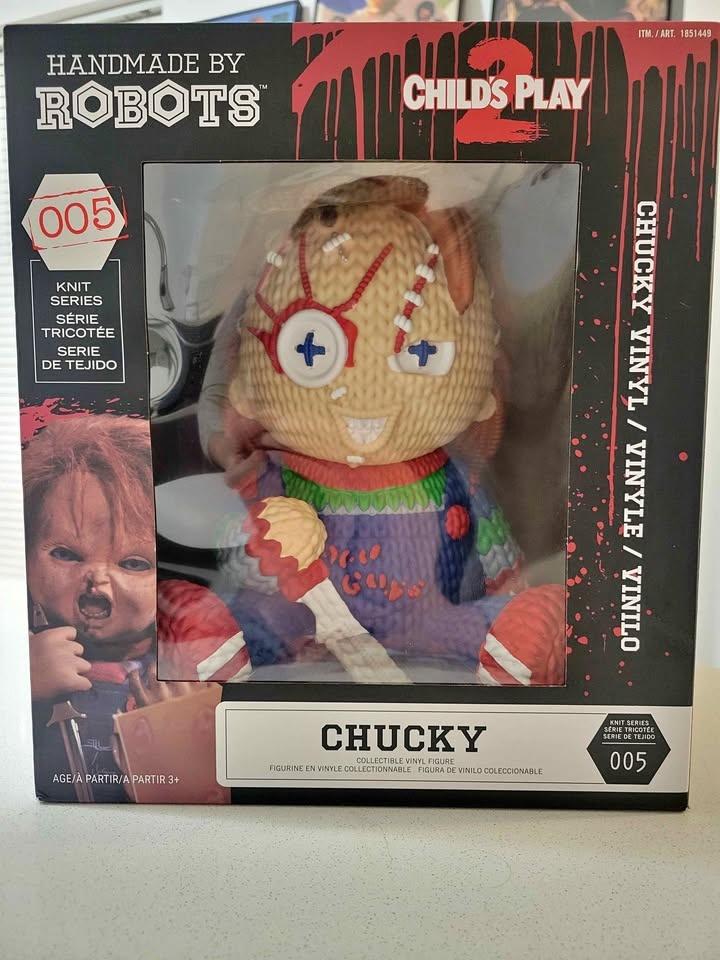 Chucky Vinyl Figure - Handmade by Robots Knit Series #005
