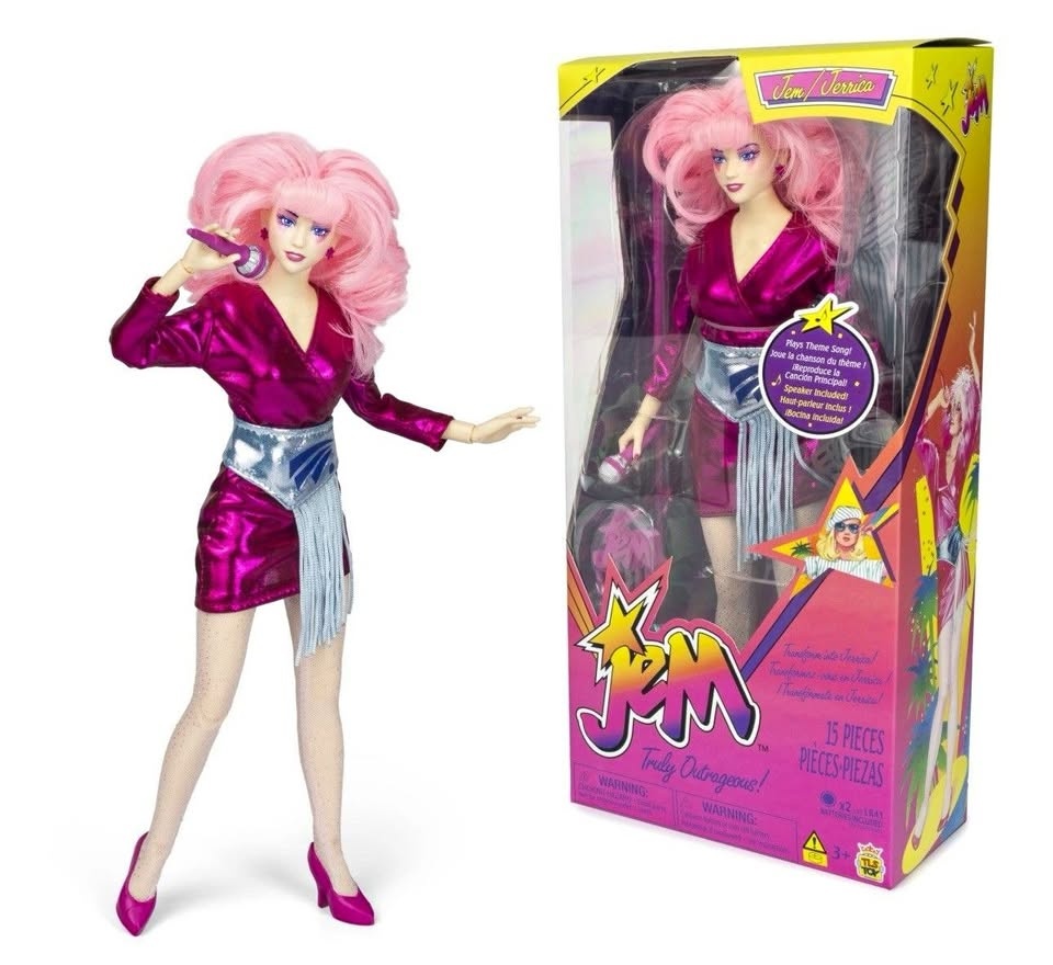 2025 Jem And The Holograms 12" Classic Fashion Doll 40th Anniver
