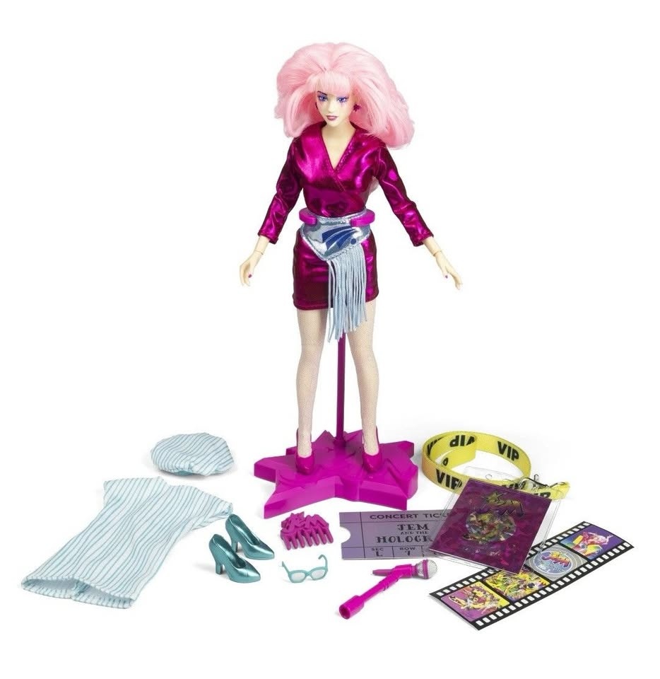 2025 Jem And The Holograms 12" Classic Fashion Doll 40th Anniver - photo 2