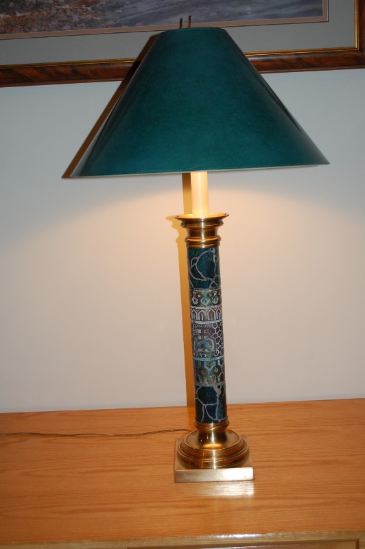 Unique Vintage Fredrick Cooper Lamp
