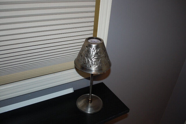 Elegant Pewter Small Candle Holder - photo 4
