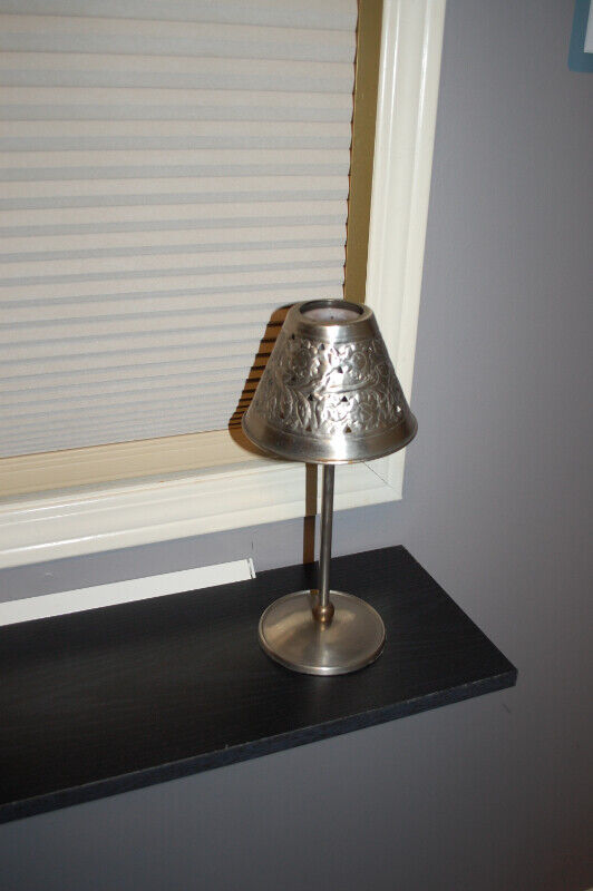 Elegant Pewter Small Candle Holder - photo 5