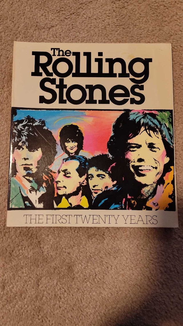 Rolling Stones: First Twenty Years Softcover Book