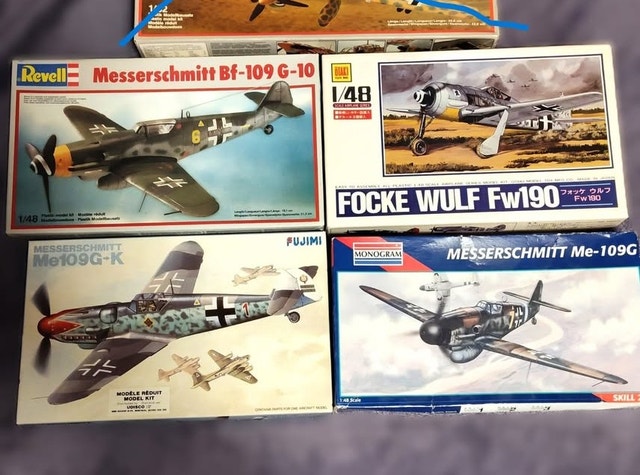 Vintage Airplane Model Kits