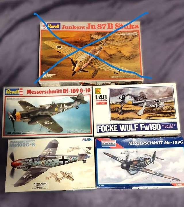 Vintage Airplane Model Kits - photo 2